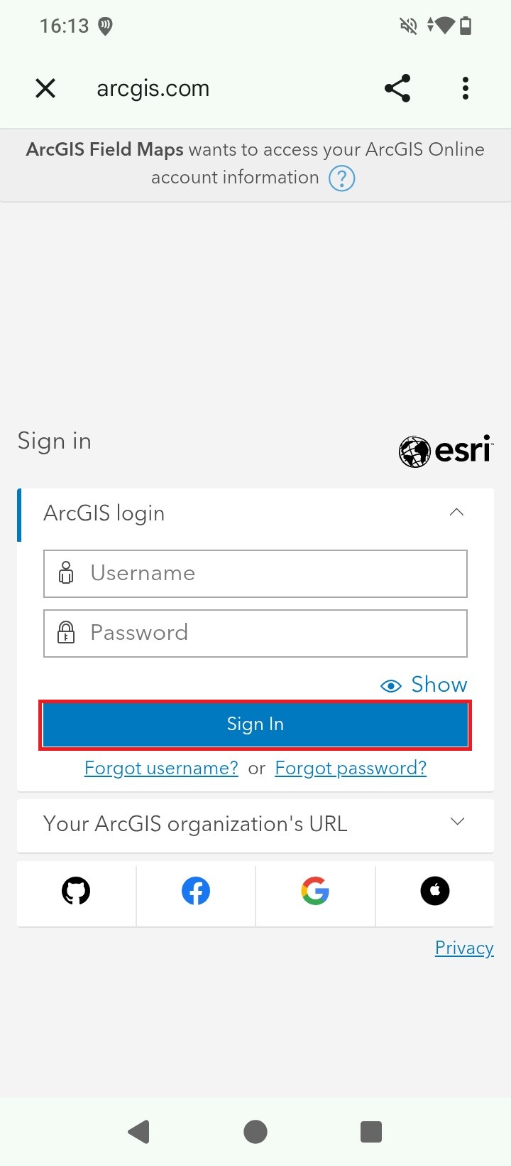 Tutorial to use u-blox zed-f9p RTK Smart Antenna with ArcGIS Field Maps mobile sign in