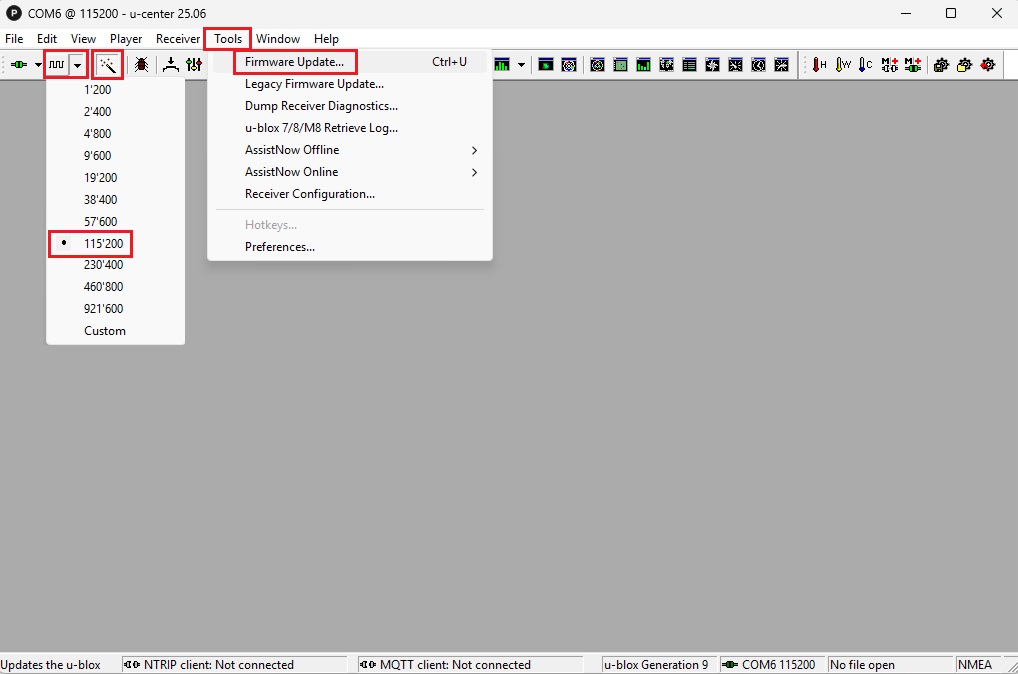 How to configure u-blox ZED-F9P - ArduSimple
