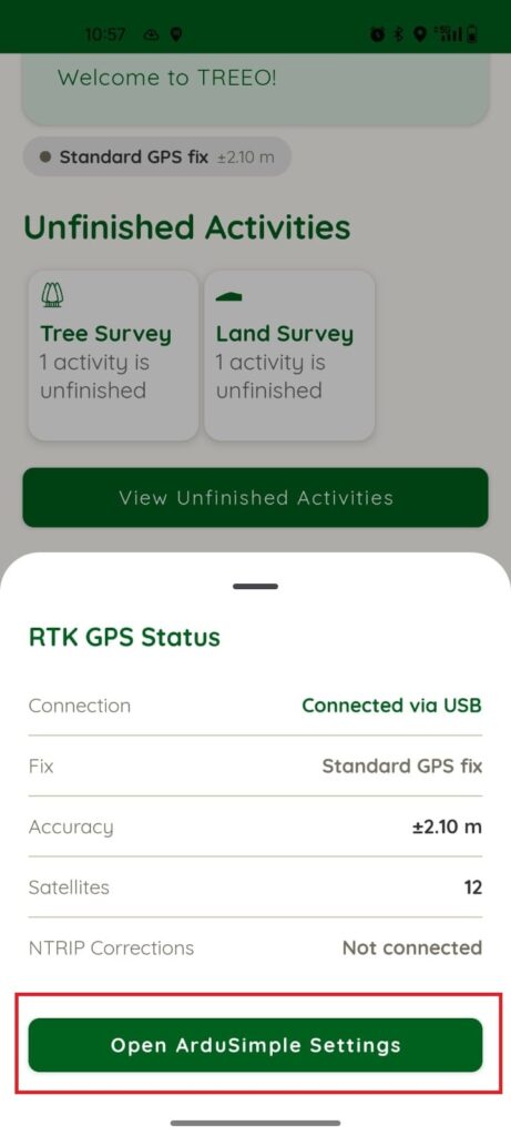 tutorial How an ArduSimple RTK Kit improves the GPS accuracy of the TREEO app