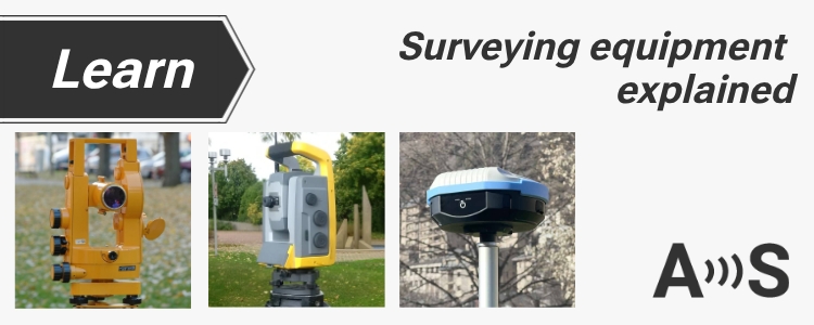 Equipamentos de topografia explicados: Antenas inteligentes RTK vs. Estações totais vs. Teodolitos