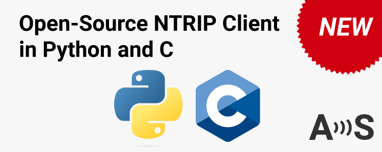 Open Source NTRIP Client in Python and C