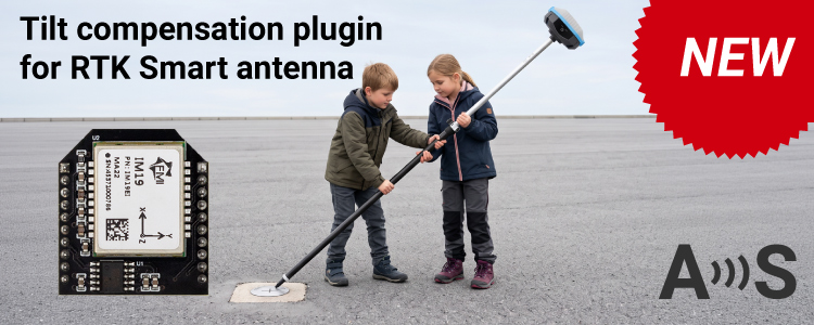 Produk baru: Plugin Kompensasi Kemiringan untuk Antena Pintar RTK